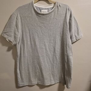Classic Light Gray Men's Short Sleeve Tee